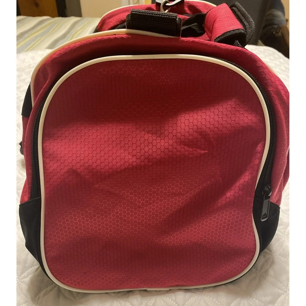 Adidas Diablo Duffel Small Bold Pink/Black/White Gym Adjustable Shoulder Strap